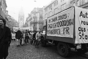 Freiburg im Breisgau: Demo gegen die B 31