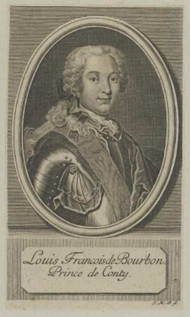 Bildnis des Louis Francois de Courbon, Prince de Conty