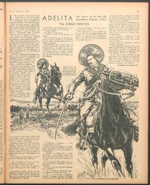 Adelita : Un amor en la vida del guerrillero Pancho Villa