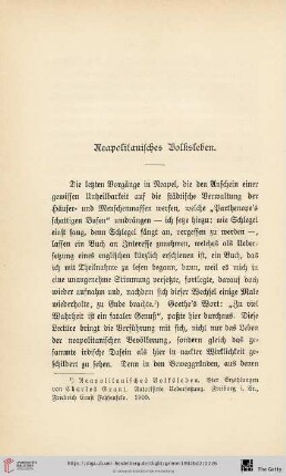 Neapolitanisches Volksleben
