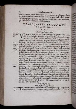 Tractatus Secundus. De Arboribus.