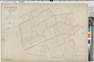 Berenbrock (Erwitte), Zusammenlegung in Berenbrock, Bl.1 Brouillonkarte II Flur 1