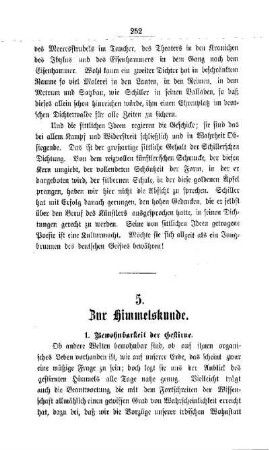 Zur Himmelskunde