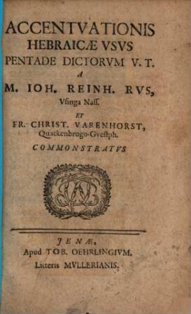 Accentuationis hebraicae usus