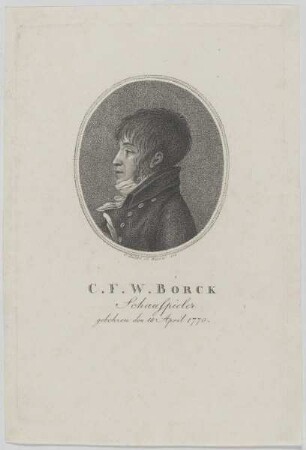 Bildnis des C. F. W. Borck