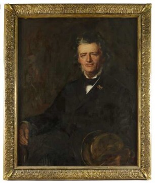 Halbfigurenbildnis: Georg von Neumayer (1826- 1909) , Geophysiker und Hydrograph