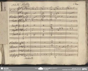 No. 14 Einlage Duetto (Franz Joseph Gläser): "Schätzchen Engel geh schlag ein"