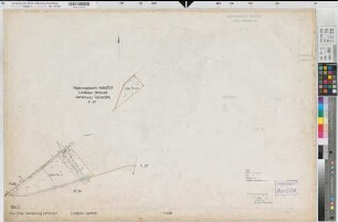 Lippstadt (Lippstadt), Flurbereinigung Lippstadt (Umgehungsstraße), Bl.2 Zuteilungskarte Lippstadt Flur 25