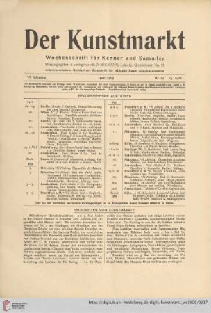 Nr. 29 (23. April)