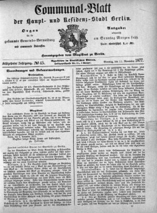 1877,45: No. 45, 11. November 1877