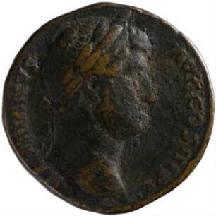 Münze, Sesterz, 134 - 138