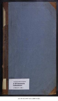Register über die Handels-, Kopial- und Lehnbücher aus dem Sondershäuser Archiv
