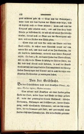Von der Gelbsucht