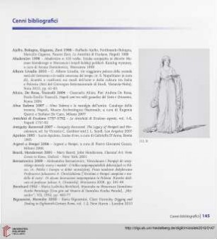 Cenni bibliografici