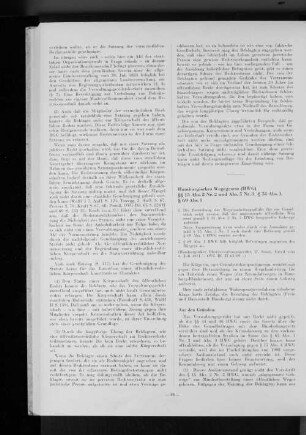 Hamburgisches Wegegesetz (HWG) §§ 15 Abs. 2 Nr. 2 und Abs. 5 Nr. 3 § 51 Abs. 1 § 69 Abs. 1