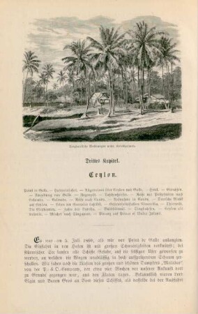 Drittes Kapitel. Ceylon
