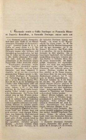 Cornelii Taciti Germania