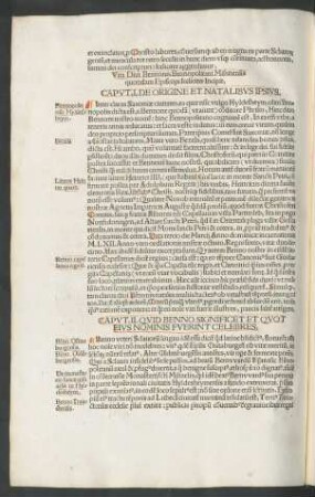 Vita Divi Bennonis Bennopolitani Missnensis quondam Episcopi foeliciter Incipit ...
