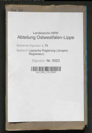 Verwaltung der öffentlichen Bibliothek, Band 16