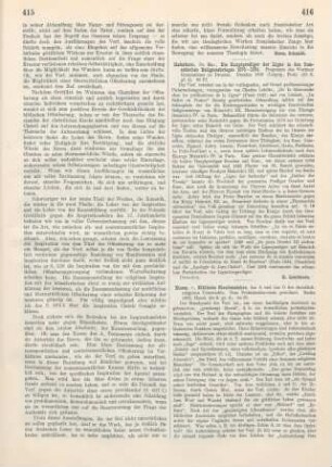 416-417 [Rezension] Einem, v., Biblische Glaubenslehre
