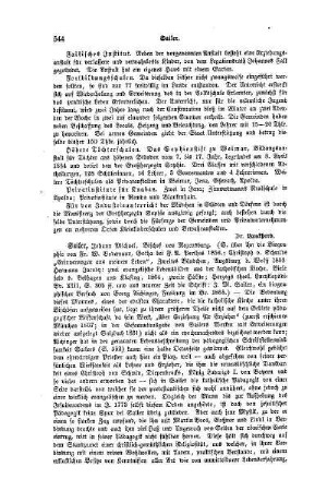 Sailer, Johann Michael, Bischof von Regensburg