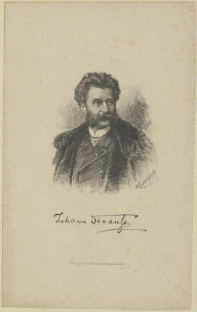 Bildnis des Johann Strauss