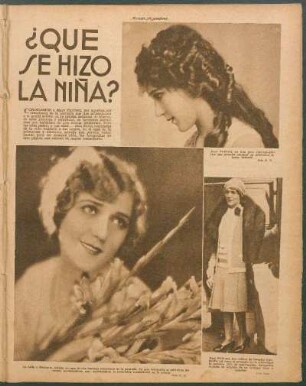 ¿Qué se hizo la niña? [Fotografías]