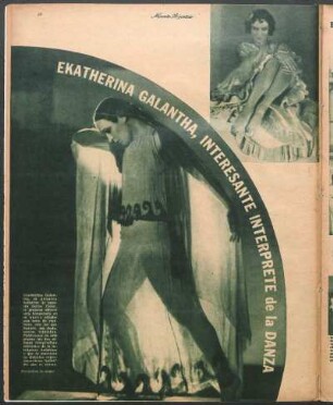 Ekatherina Galantha, interesante interprete de la danza [Fotografías]