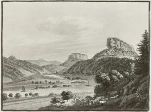 Königstein und Lilienstein