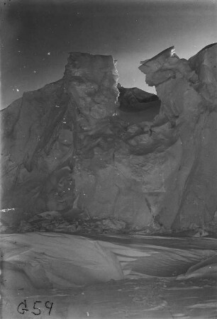 Eisberg : Ein Eisberg in der Antarktis.