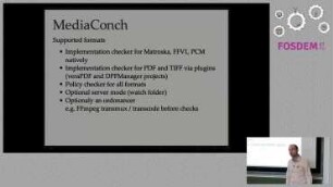 Media Analysis tools: How we check media files