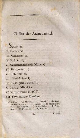 Versuch einer Arzneymittellehre nach den Verwandschaften der wirkenden Bestandtheile