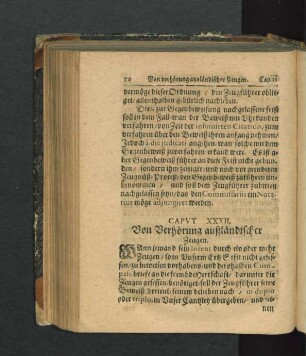 Caput XXXII. Von Verhörung außländischer Zeugen.