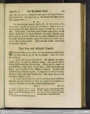Das drey und sechtzigste Capitel