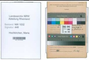 Entnazifizierung Maria Hochkirchen , geb. 05.09.1891 ()