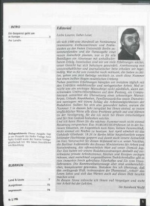 Editorial