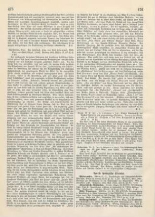 475-476 [Rezension] Neue Christoterpe ; 1892