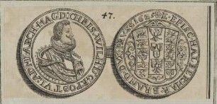 Bildnis des Christian Wilhelm Markgraf Brandenburg-Preußen