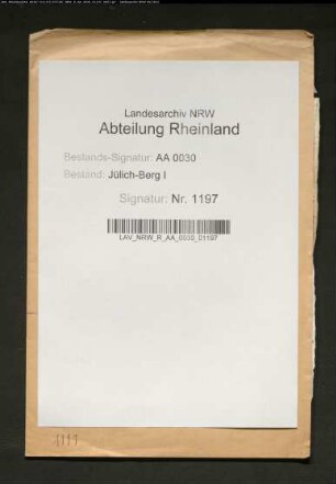 Pfandschaft HARFF