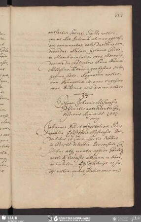 97. Episcopi Johannis Misnensis Confirmatio antecedentis Concessionis Regiæ ao. 1487.