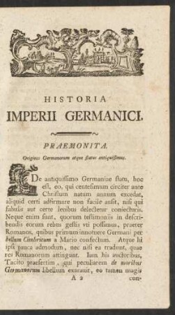 Historia Imperii Germanici