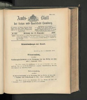 No. 222, 13. September 1916