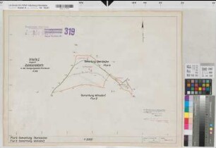 Anzhausen (Wilnsdorf), Umlegung Anzhausen, Urkarte I Oberdielfen Flur 4 Wilnsdorf Flur 3