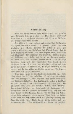 Gemeindebildung