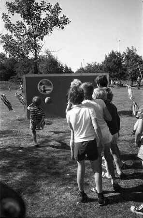 Abschiedsfest im Rahmen der Ferienfreizeit für Kinder im Caritas-Waldheim