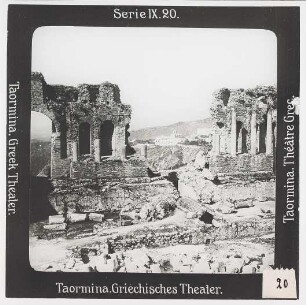 Taormina: Griechisches Theater