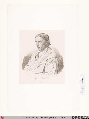 Bildnis (Johann) Friedrich Overbeck