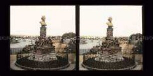 Ernst Rietschel Denkmal auf der Brühlschen Terrasse, Dresden