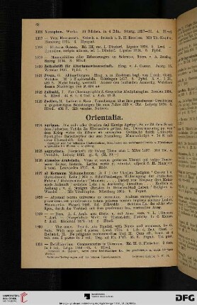 Orientalia (Nr. 1024-1226)