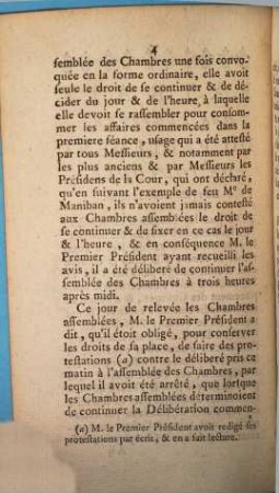 Extrait Des Registres Du Parlement De Toulouse : Du 15 Décembre au matin